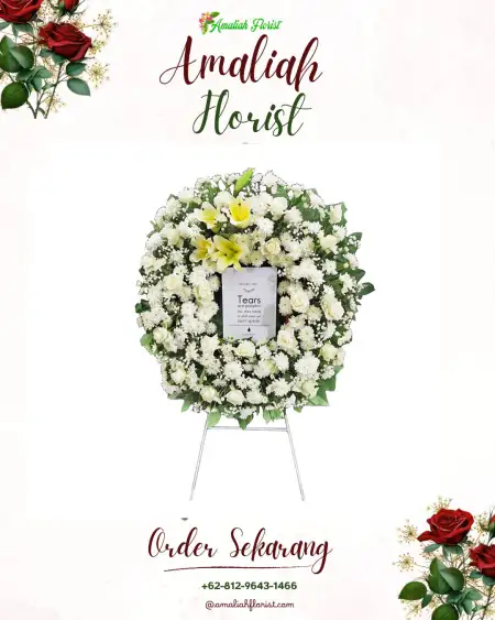 Krans Bunga Duka Pemayung